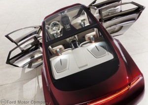 Lincoln MKZ Top View
