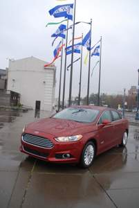 Ford,Fusion,hybrid,car, plug-in, electric car