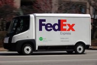 FedEx, alt fuel vehicles,electric delivery trucks