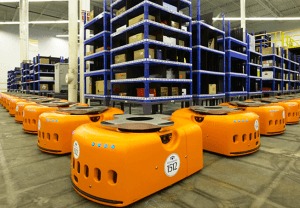 Amazon,Kiva robots,autonomous vehicles