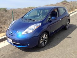 2016 Nissan Leaf SL, mpg, fuel economy, EV , electric car