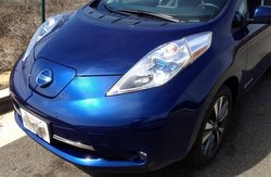 2016 Nissan Leaf SL, aerodynamics