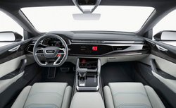 Audi Q8 concept PHEV,interior