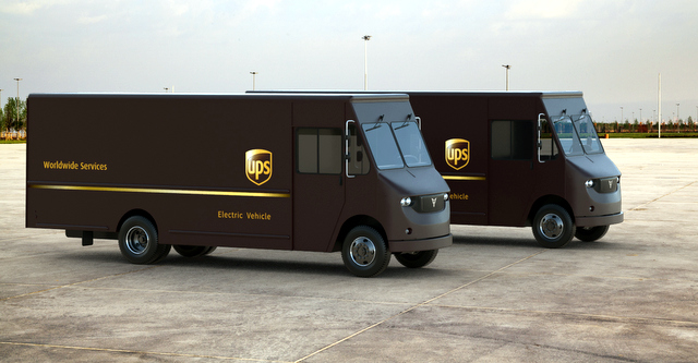 UPS-Thor Electric Delivery Trucks