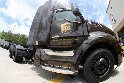 UPS electric, NCG trucks