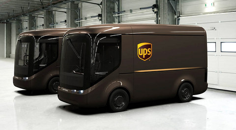 UPS electric trucks