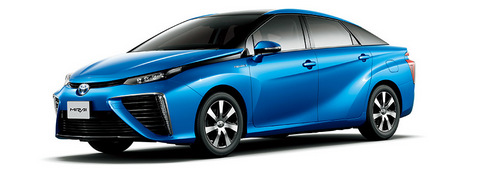 Toyota Mirai fuel cell electric vehicles