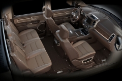 2020 Ram 1500 Laramie Longhorn – Mountain Brown Interior