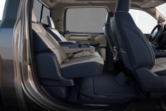 2020 Ram 1500 – Eight-degrees of Rear Seat Slide Recline and Cen