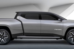 Ram 1500 Revolution Battery-electric Vehicle (BEV) Concept side profile