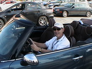 John Addison test drives the MINI Cooper