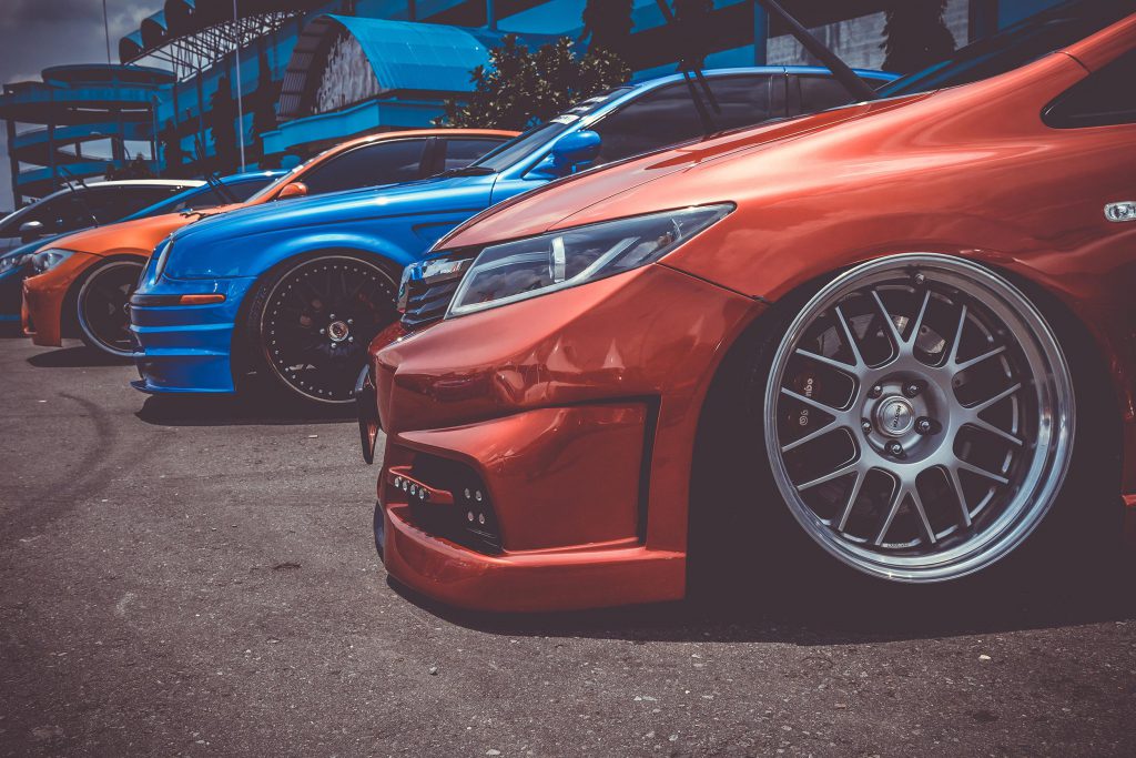 car line up