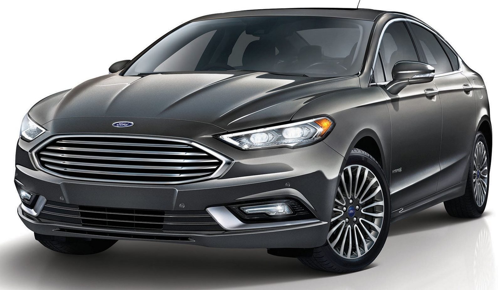 2017 Ford Fusion Hybrid 3/4 front view