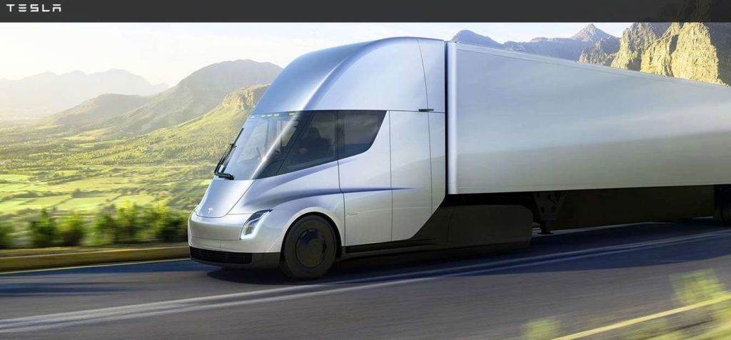 Tesla Semi, autonomous truck