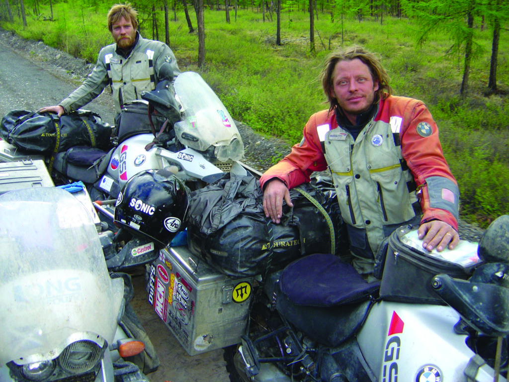 "Long Way Round" motorcycle adventure