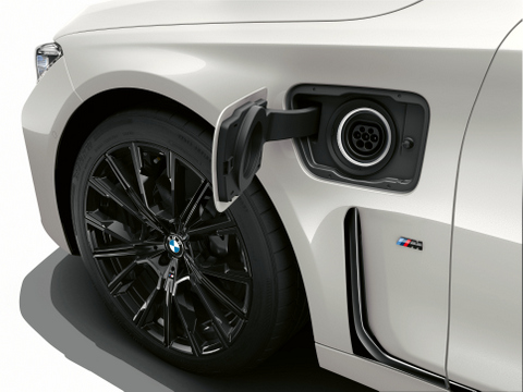 BMW charge port