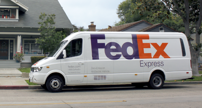 FedEx electric truck, FedEx Chanje EV