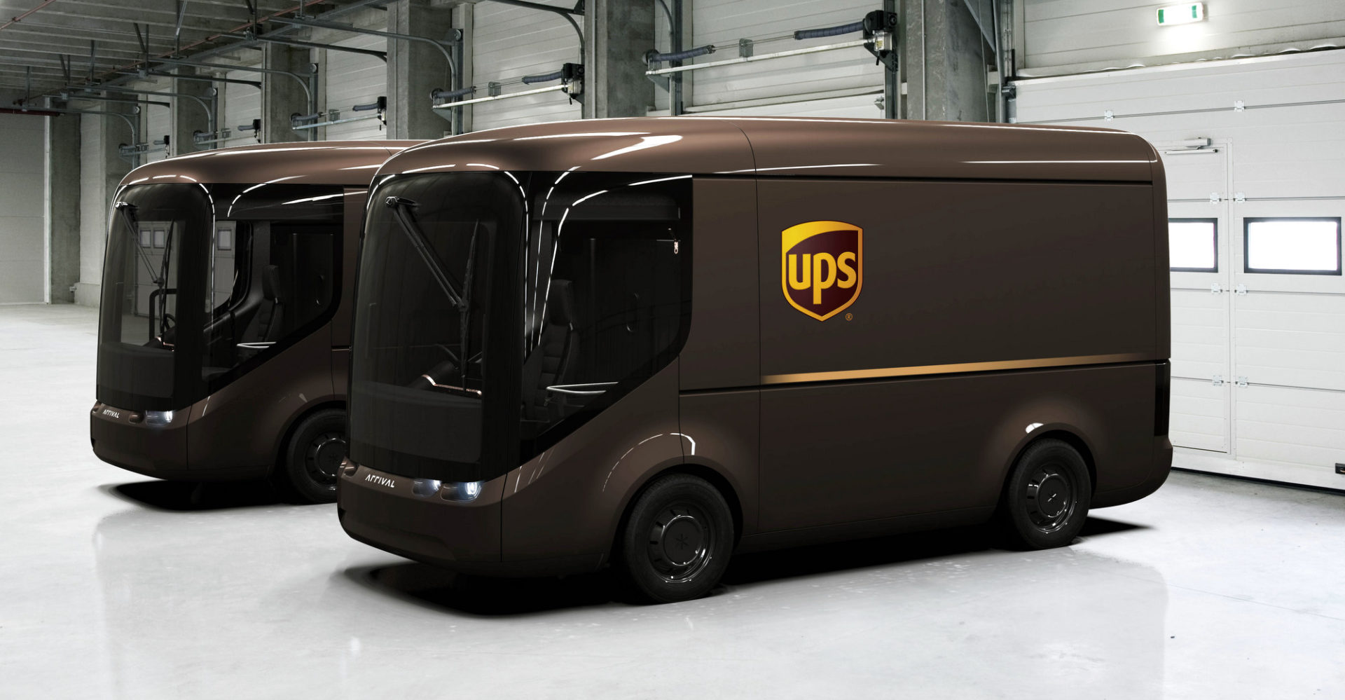 UPS Electric delivery vans