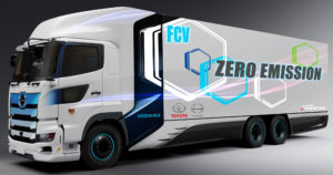 Toyota-Hino Fuel Cell Semi