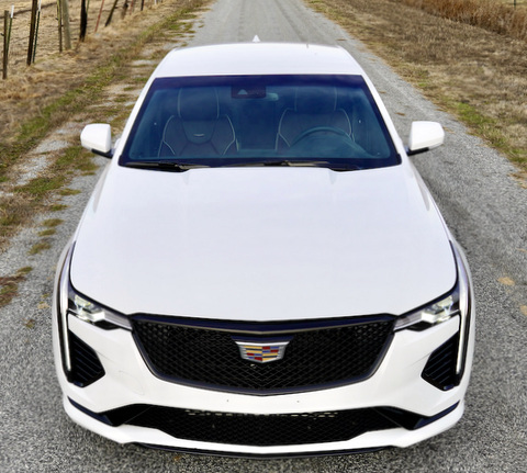 2020 Cadillac CT4-V compact sport luxury sedan