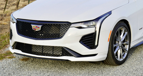 2020 Cadillac CT4-V compact sport luxury sedan