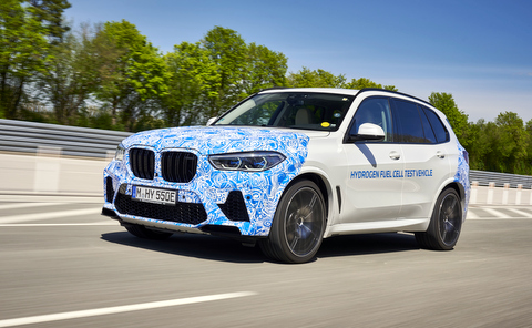 BMW's fuel cell SUV