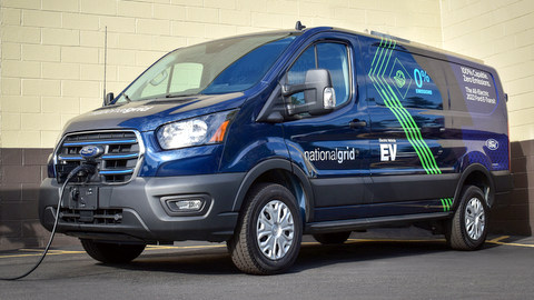 Ford E-Transit National Grid; enforcing safe driving