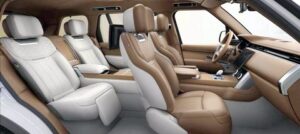 2023 Range Rover seating