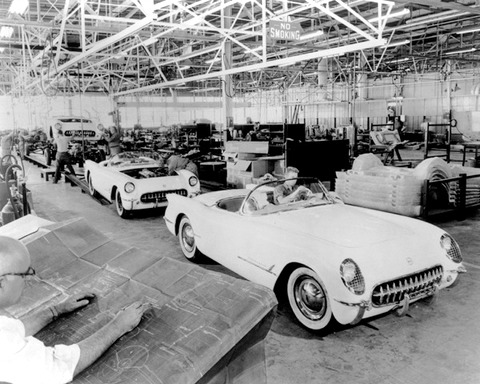 1953 Chevrolet Corvette Assembly