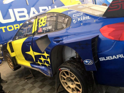 Subaru RallyX race car