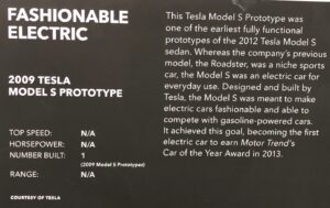 2008 Tesla Model S prototype