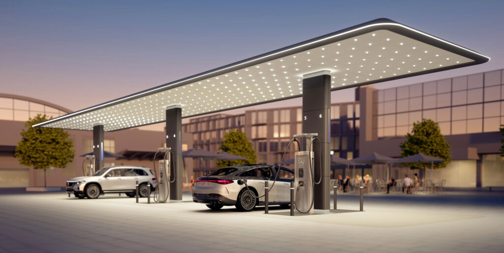 Mercedes-Benz charging network