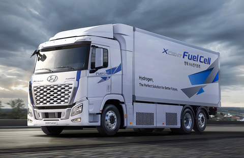 Hyundai Xcient fuel cell truck