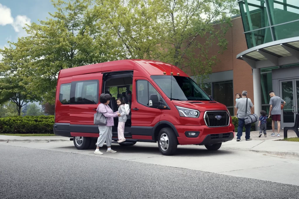 Ford Transit shuttle van