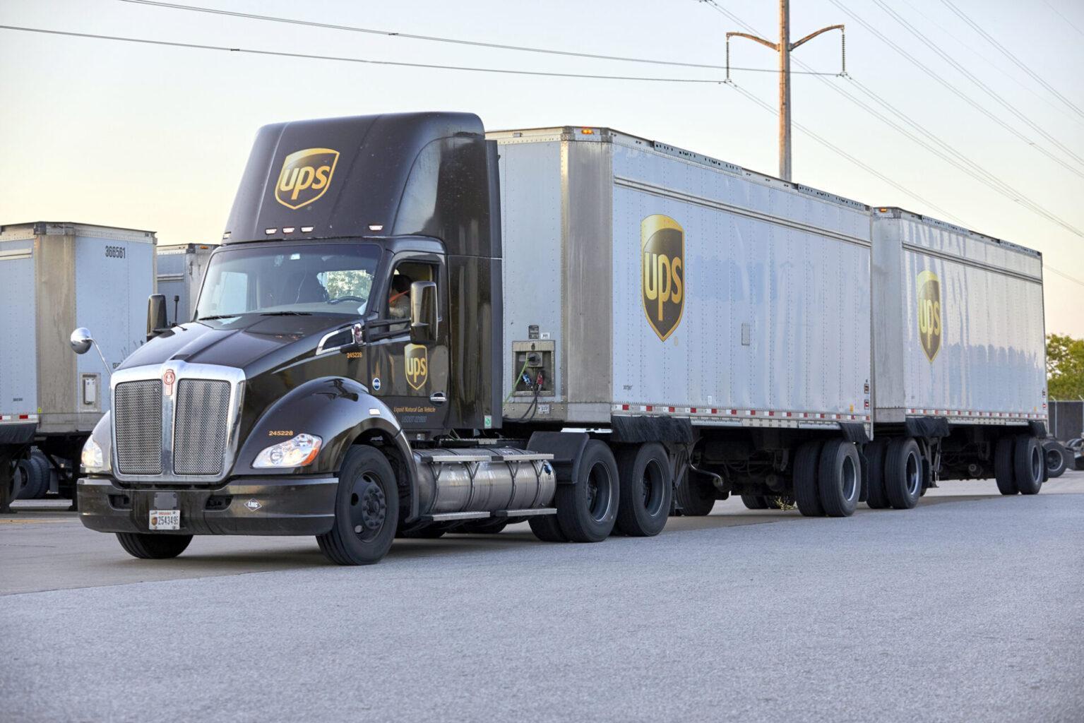 UPS truck running on renewable diesel
