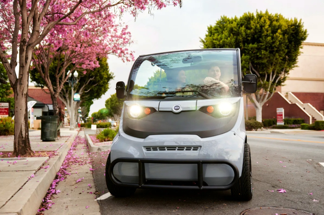 GEM car, a low-speed EV