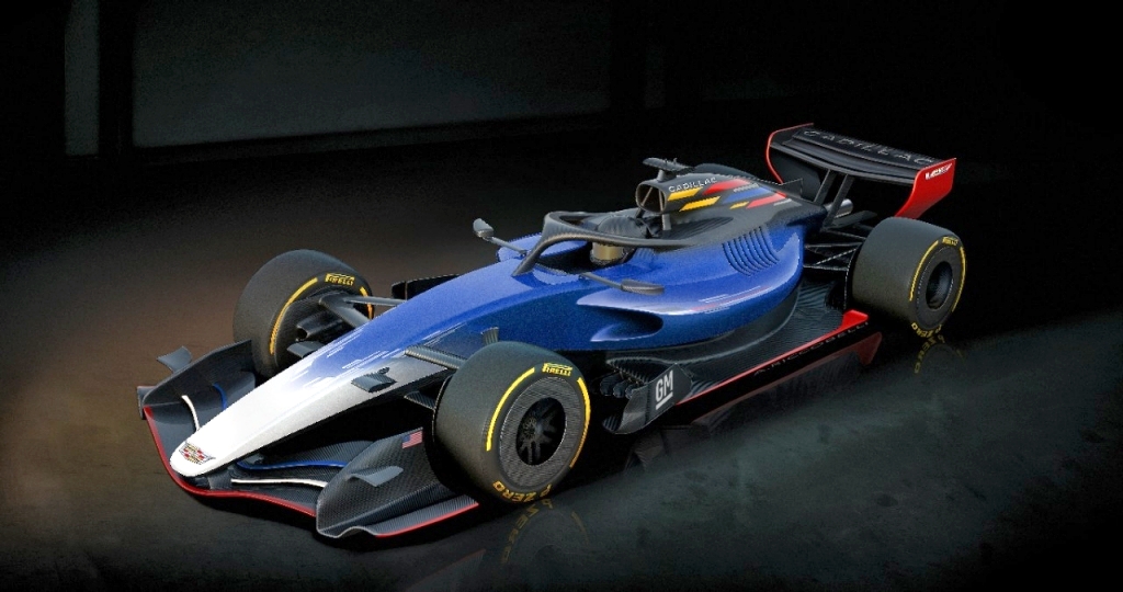 Cadillac F1 car