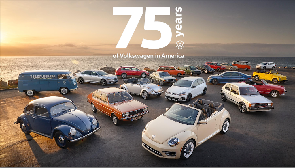 Volkswagen, 75 years in America