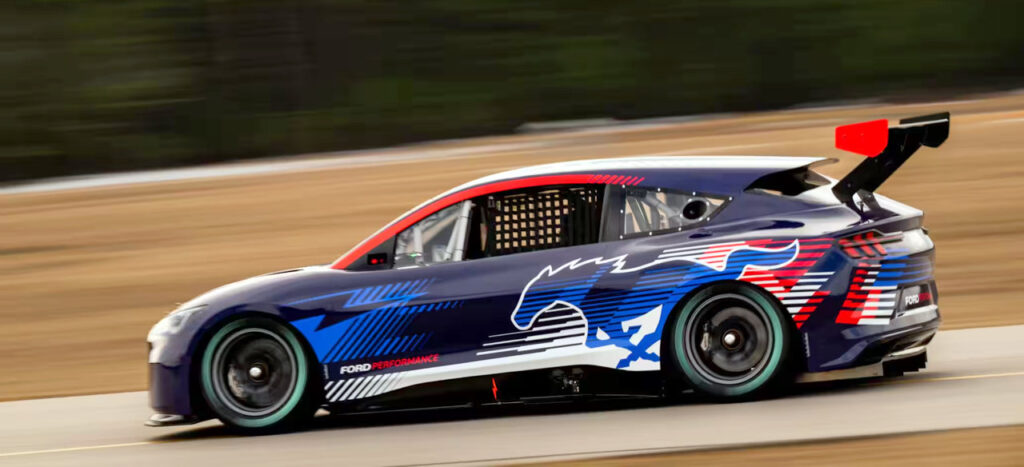 2025 Ford Mustang Mach-E NASCAR Demonstrator