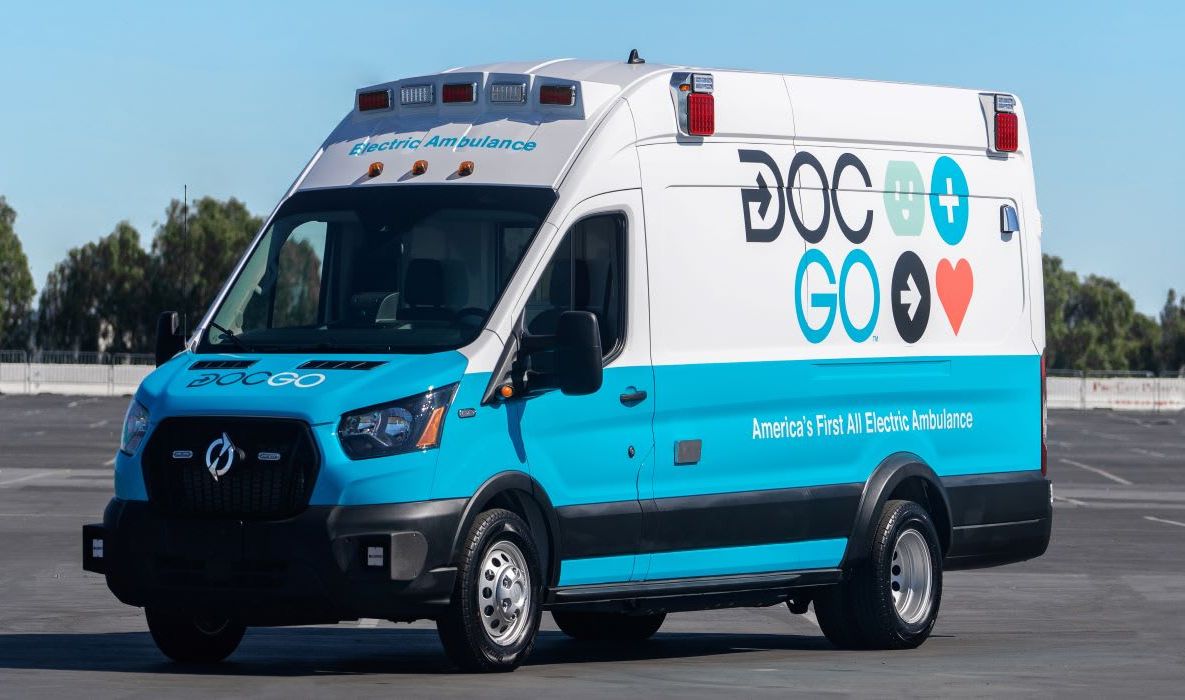 DocGo electric ambulance