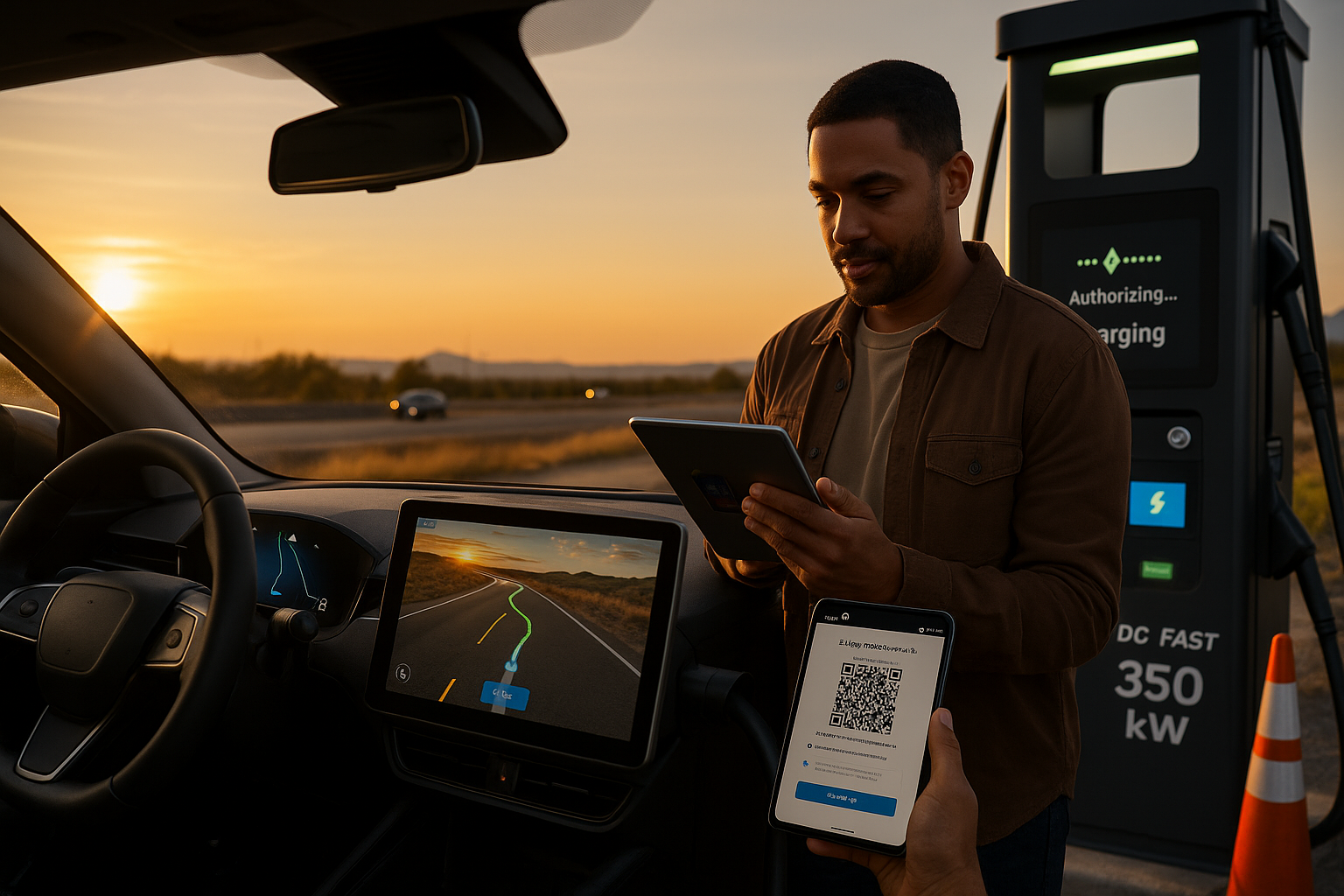 Charge. Route. Report.