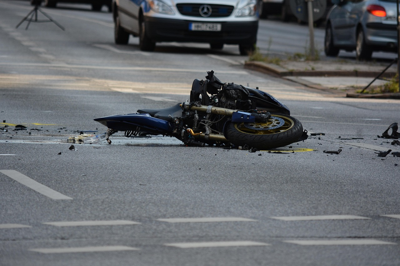 mOTORCYCLE ACCIDENT