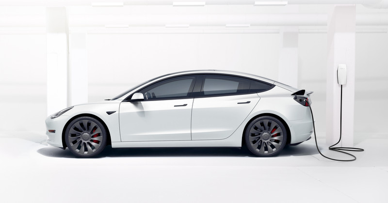 Tesla Model 3 charging