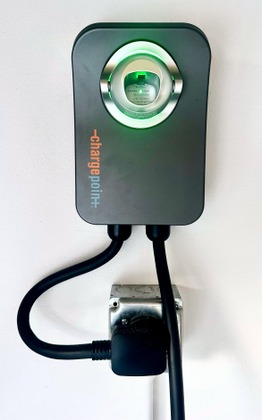 ChargePoint wall charger; 2026 Chevrolet Equinox EV