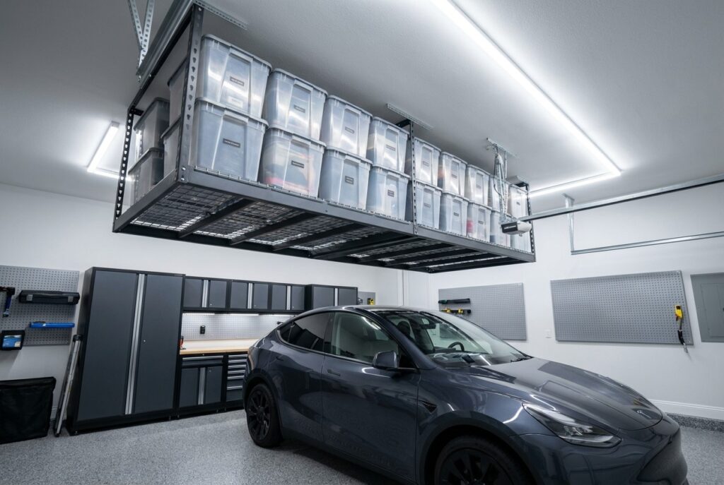 4 Clever Tricks To Master EV Garage Clutter