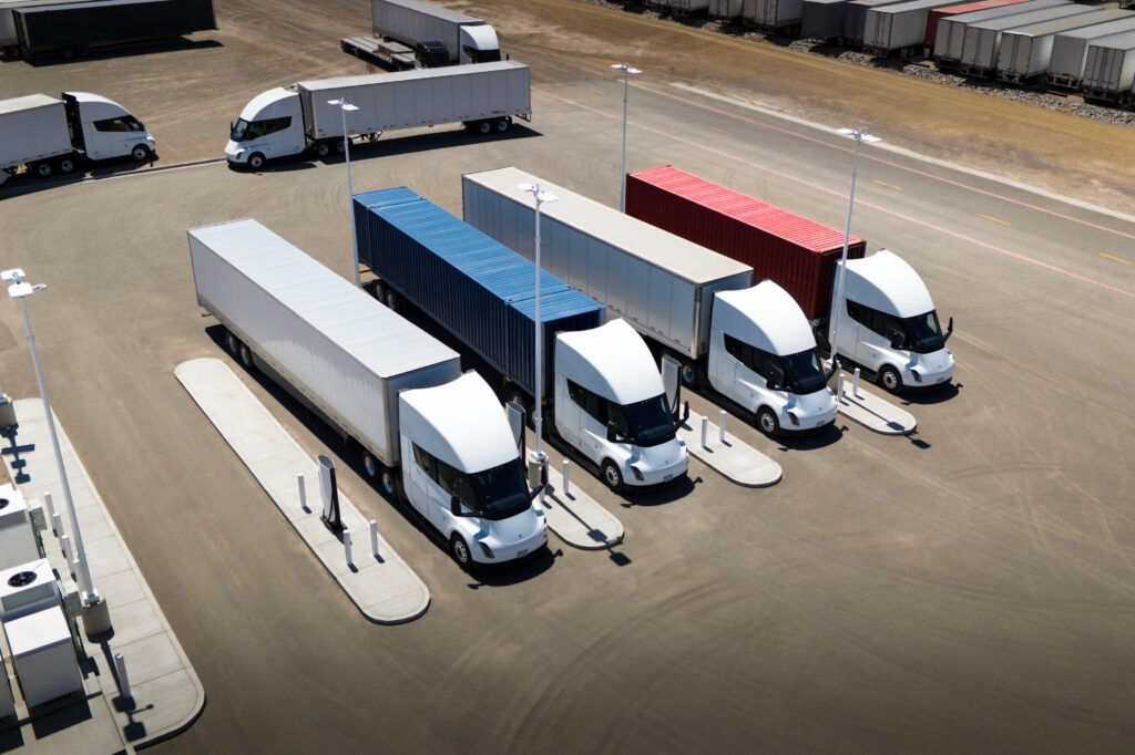 Electric heavy-duty trucks; Tesla Semi
