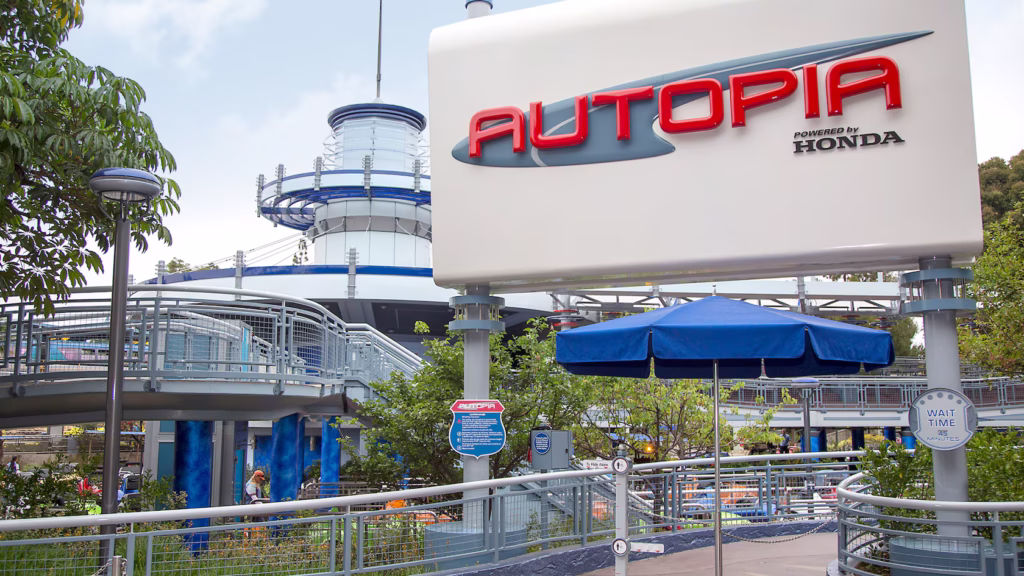 Disneyland's Autopia ride