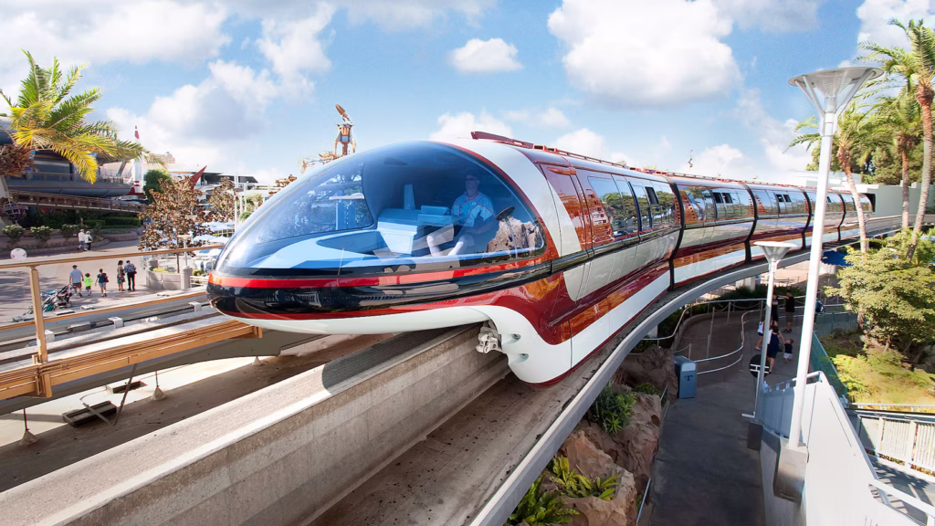 Disneyland monorail