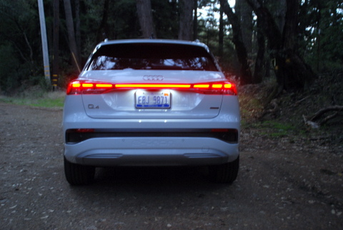 Address Lookup by License Plate; Audi Q4 E-tron