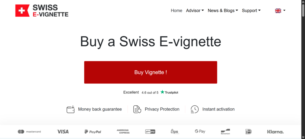 Swiss E-Vignette Services Compared for Motorway Travel